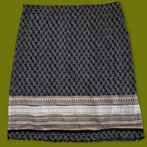 Y2K Notations Mesh Paisley Whimsigoth Mini Skirt